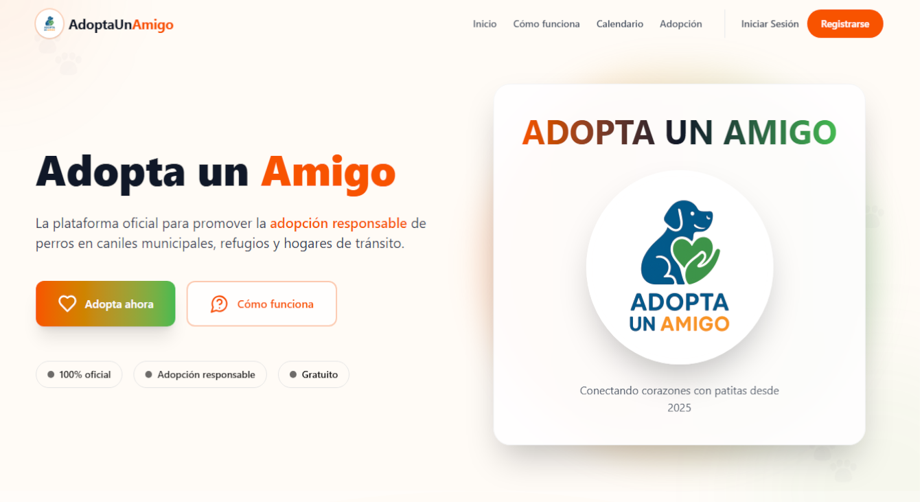 Sistema de adopción responsable de mascotas